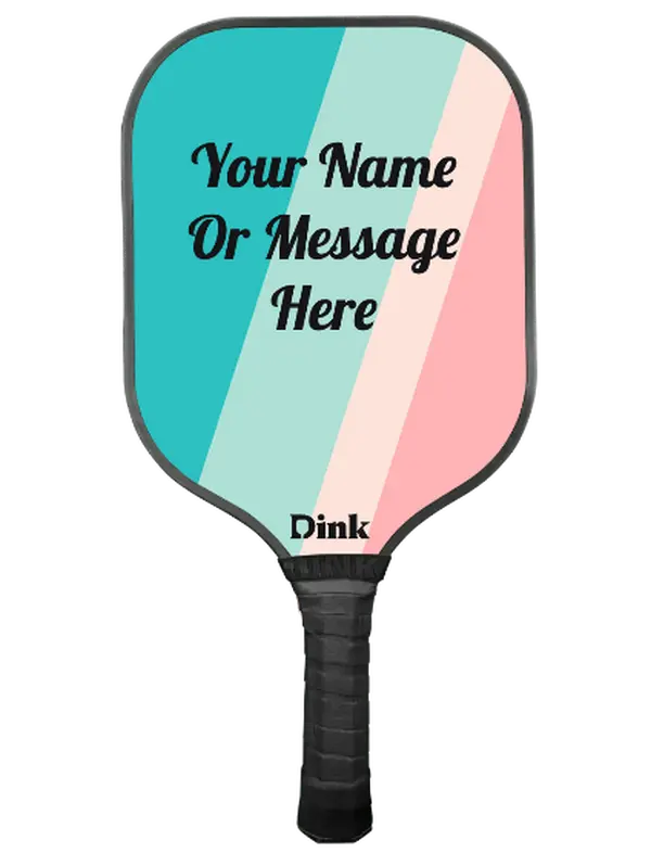 Purple Pickleball Paddle by Dink I Customizable
