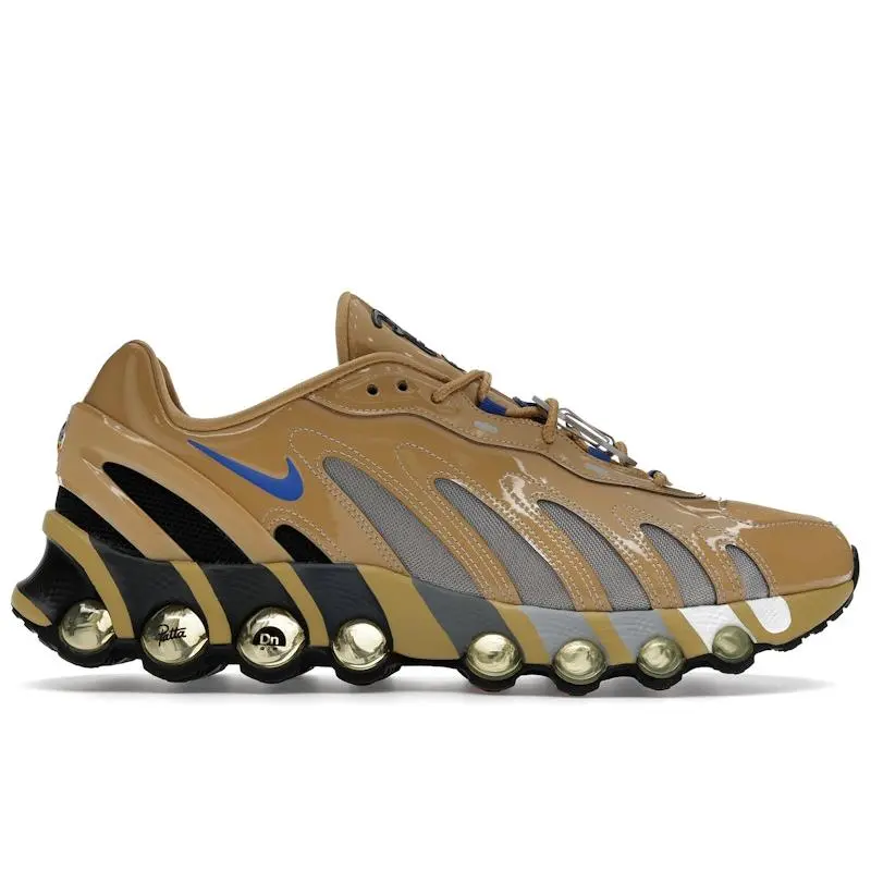 Nike Men's Air Max Dn8 Patta Club Gold Metallic Silver, from StockX