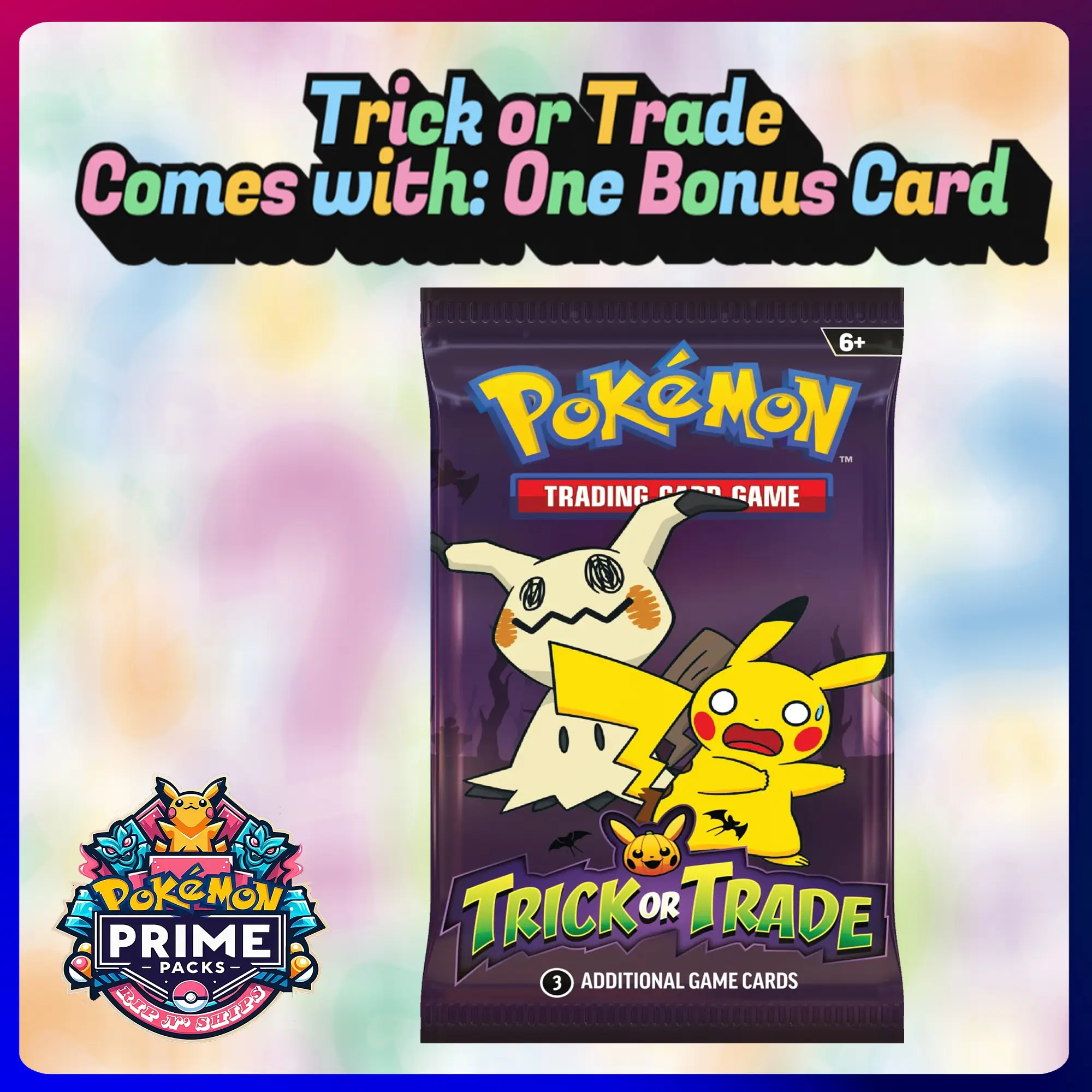 Pokémon Trick or Trade Pack – Ultimate Pokémon Collection Experience with additional Special Illustration Rare Cards, Illustration Rare Cards, Graded