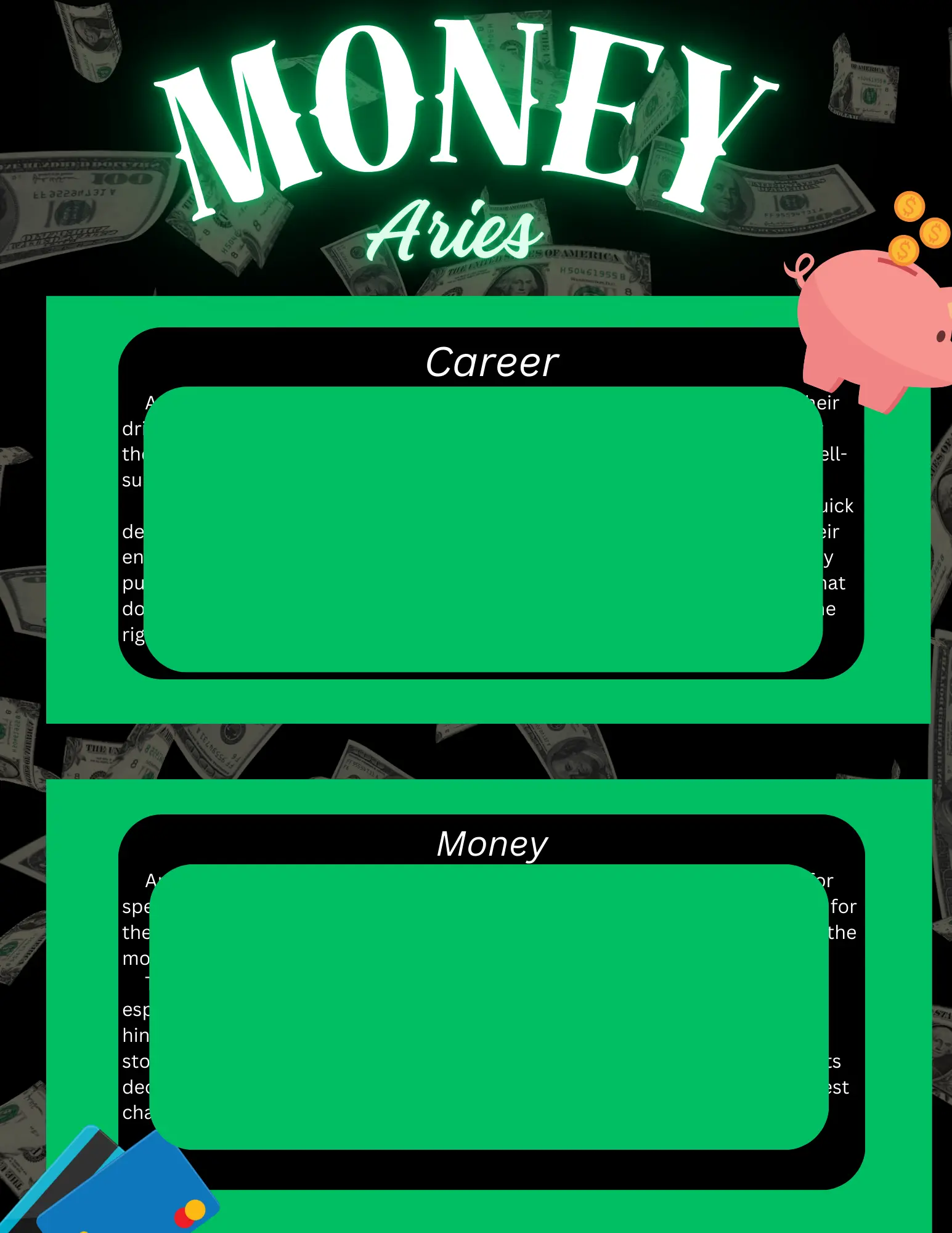 Money and Career in your Sun Sign - Astrology/Horoscopes