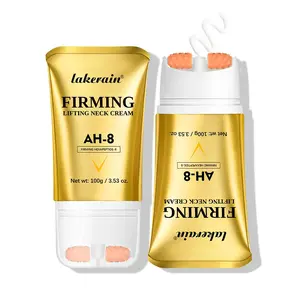 Peptide Neck Lifting Cream with Roller, Deep Hydration & Firming Care Moisturizer, Visibly Reduces The Looking Of Fine Lines, Suitable for All Skin Types, Cosmetic