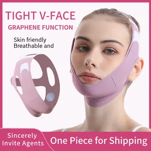 Double Chin Reducer, Double Chin Eliminator V Line Lifting Mask with Chin Strap for Double Chin for Women -Face Lift, Prevent Sagging, V Shaped Slimmer - Innovative Lifting Tech Skincare Comfort