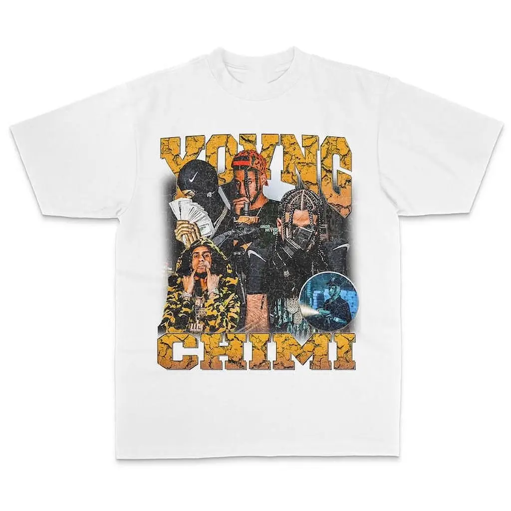 Yovngchimi Tour 2026 Vintage Latin Trap Graphic Unisex T Shirt WLGS Puerto Rico Reggaeton Fan Collection Gift HY5866