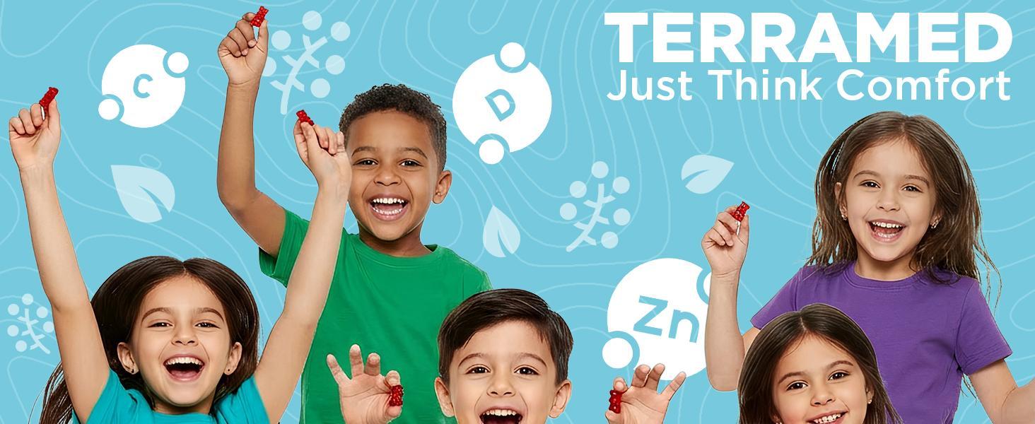 Elderberry Gummies for Kids with Vitamin C & Zinc | Immune Support Supplement for Children | Daily Defense for Seasonal Changes | Natural Antioxidants | 60 Count