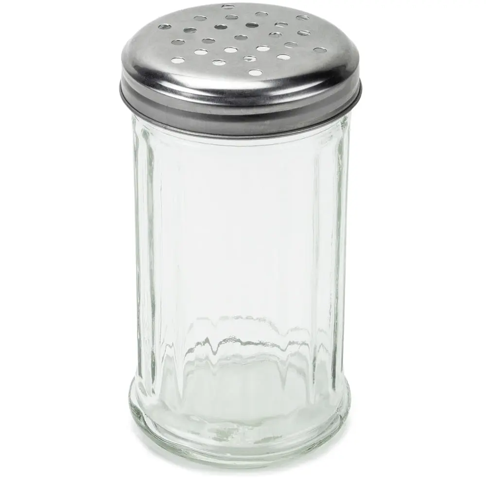 12 oz Glass Cheese Shaker