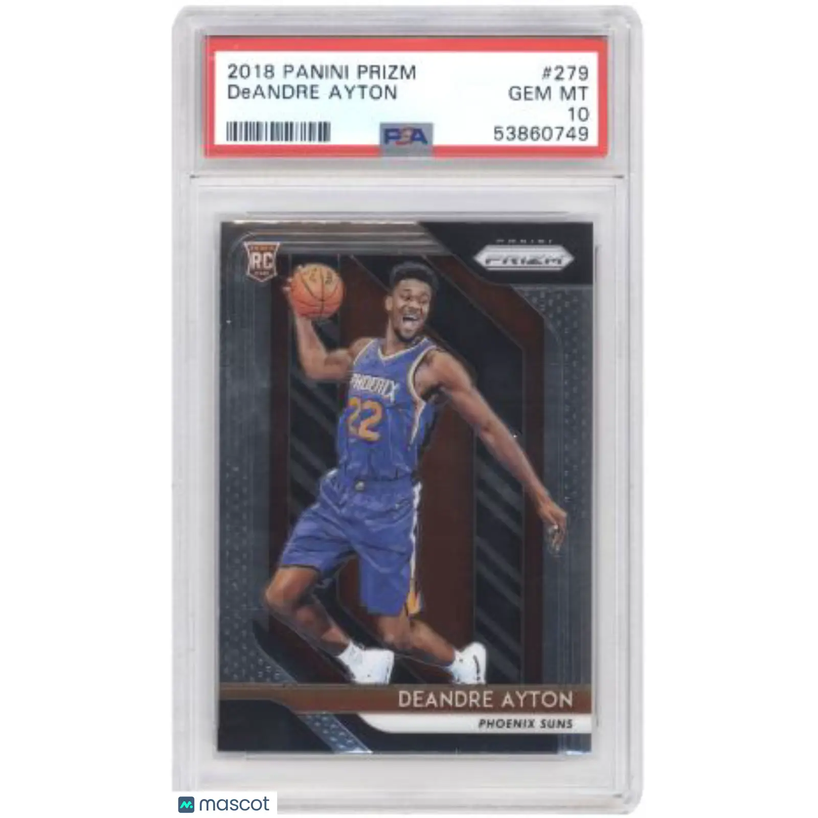 DeAndre Ayton PSA 2018 Panini Prizm #279 Basketball 10