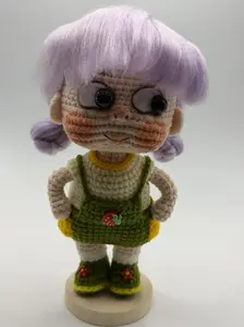 Handmade Crochet Doll - Cute for Home Decor.