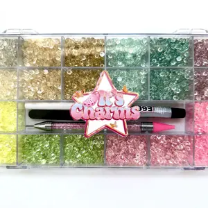DIY Rhinestone Kit | 5mm glitter stones to Bedazzle Phone Cases, Crocs, Nails & More