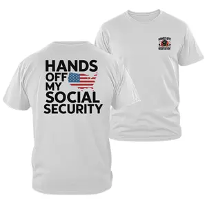 Hands Off My Social Security Shirt, Patriotic Freedom T Shirt, USA Independence Tee, Political Statement Shirt, American Rights Gift