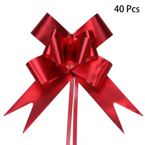 40pcs Lazy Bow, Butterfly Bows, Holiday Decoration, Gift Wrapping, Party Decoration, Plant Ornament, Multi-Scene Festive Setup, Birthday, Wedding, Anniversary