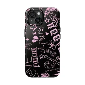 Lil Peep Phone Case, Vintage Phone Covers, Gift For Her, Tough Case Suitable for iPhone 17-11 Pro Max/Plus and  Samsung Galaxy S23-25
