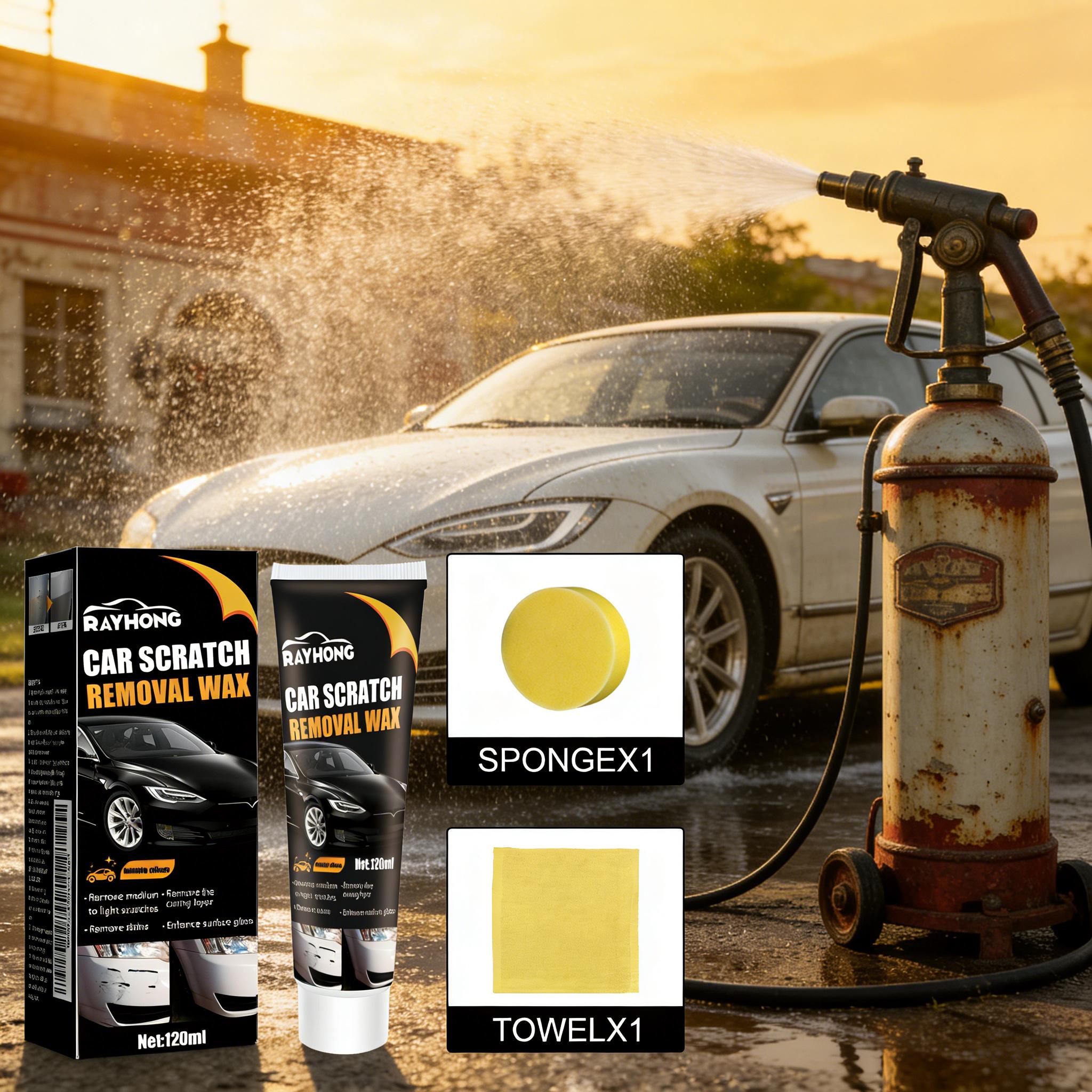 Rayhong Car Scratch Wax - Paint Protection, Polishing, Scratch Removal, Care, Paint Repair, Cleaning, Stain Removal, and Abrasive Agent