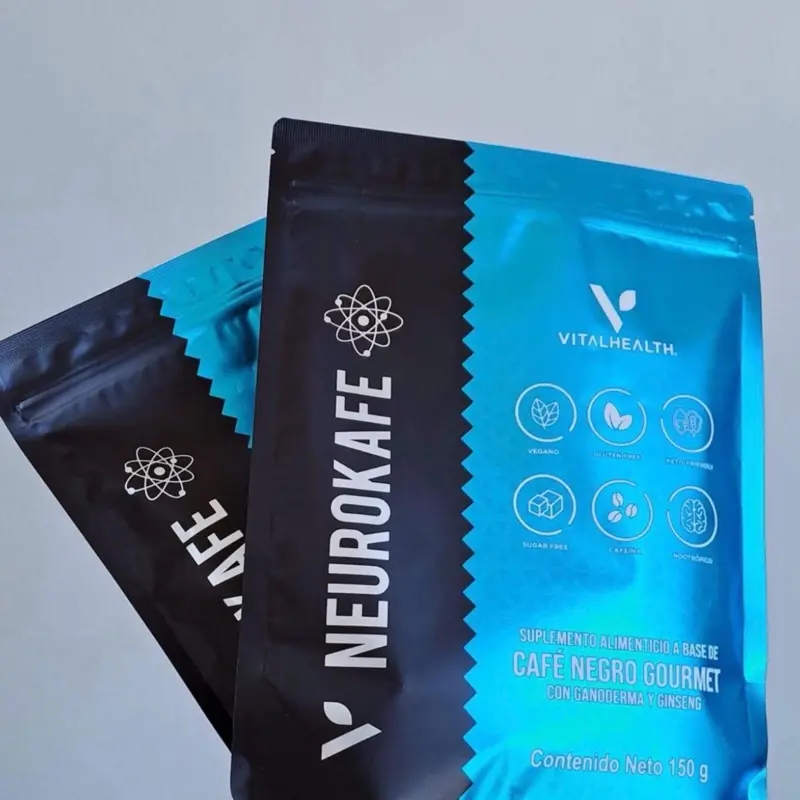 NeuroKafe Supplement 50 servings Healthcare Fitness - Natural Energy, Concentration, and Anti-Stress Benefits - Optimum Mental Clarity and Calm - Edible Dietary Supplement