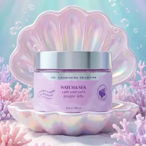 “CAST YOUR CURLS” Curl Poppin’ Jelly Haircare Gel Defining Styling Cream Hairproduct Clump Proof