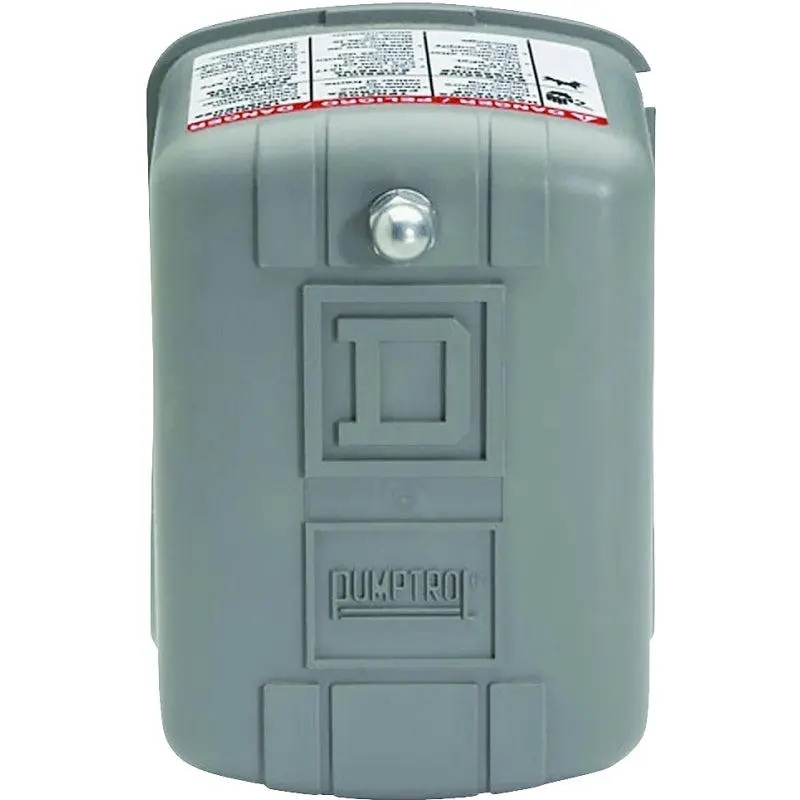 Square D Pumptrol Fhg12J55Xbp Air Compressor Pressure Switch, 2-Way Pressure Relief