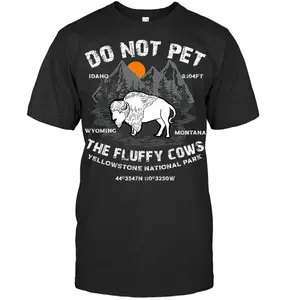 Yellowstone National Park Retro Vintage Apparel Souvenir National Park T Shirt , Funny Gifts For Women, For Men