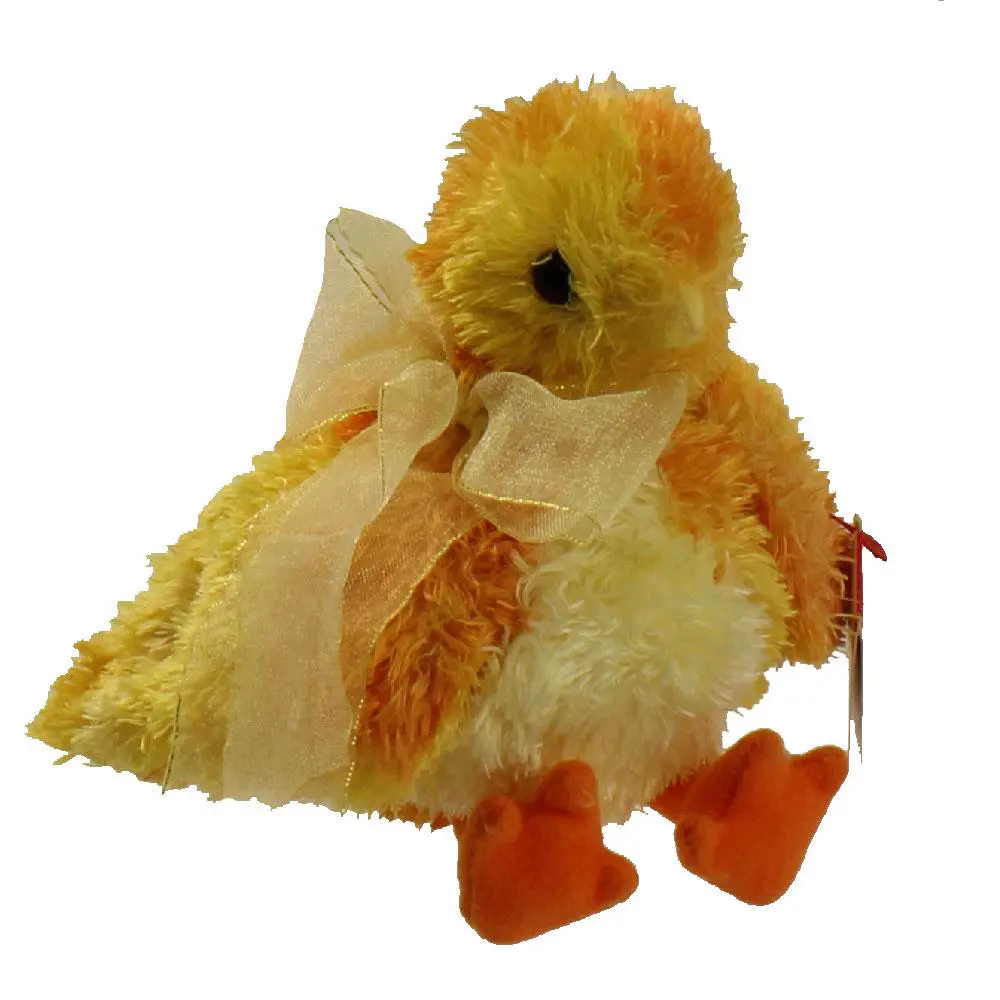 TY Beanie Baby - CHICKIE the Chick (5 inch) (2001) - MWMTs