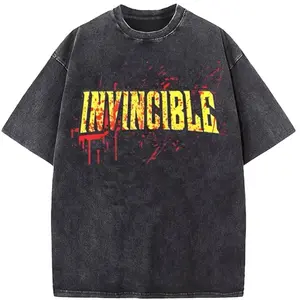 Vintage Viltrumite Logo Invincible Graphic Tee | Retro Anime Comic Fan T-Shirt 3XY