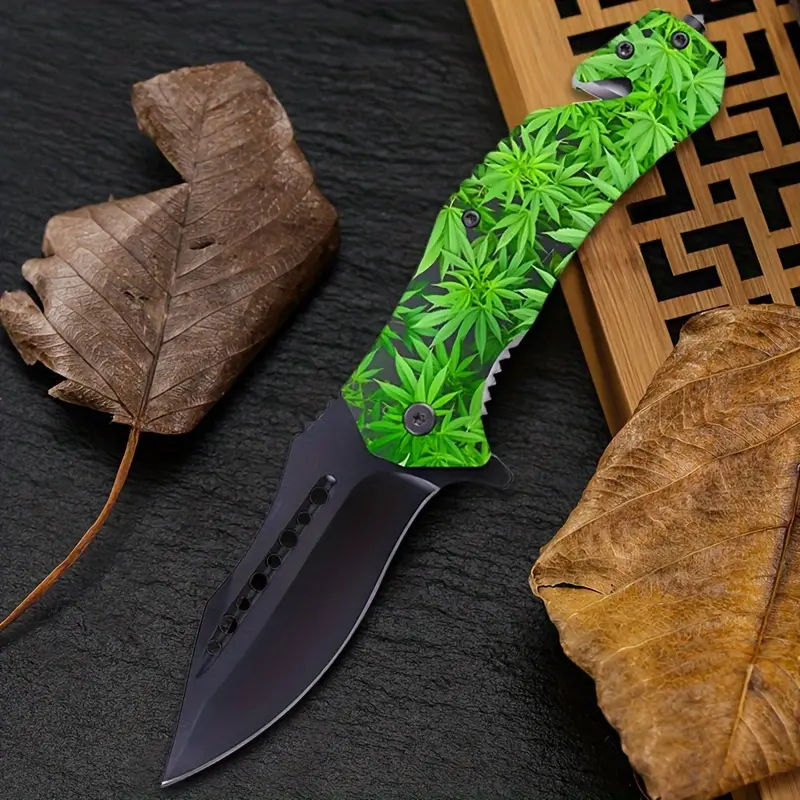 [Outdoor Folding Knife] High Appearance Level Versatile Outdoor Folding Knife, Pocket Knife Gift, Camping, Hunting, Daily Carry