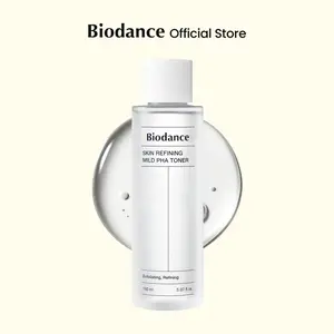 [Biodance Official Shop] Skin Refining Mild PHA TonerㅣGentle Exfoliating Face Toner for Sensitive Skin with Ceramides & NMF | 5.07 fl.oz,150ml