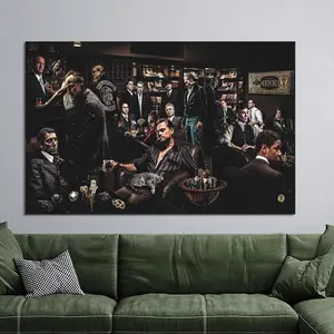 Movie Mafia  Art: Gangster Legends Poster Unframed  , Man Cave Decor