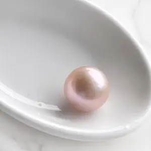 Blush Edison Clam ( 9–11mm soft blush pink tone)