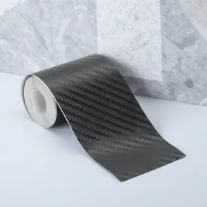 3D Carbon Fiber Car Wrap Vinyl, Scratch Resistant Auto Film, UV Protection DIY Car Body Wrap for Cars SUV Trucks, Waterproof Decal, Custom Size Automotive Exterior Upgrade Kit, Vinyl Decals