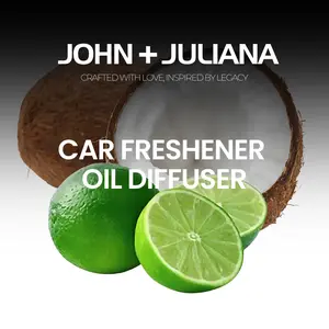 J+J Car Freshener/Diffuser | Coconut Lime
