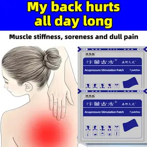 Special Patch for Back Fascial PainRelieves muscle soreness and strain on the back, shoulder blades, heels, lower back and waist.Black Medicated Plaster for Back & Waist Fascia
