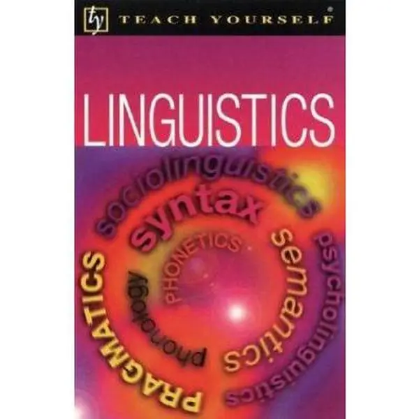USED Book - Teach Yourself Linguistics by Jean Aitchison (Paperback) - english