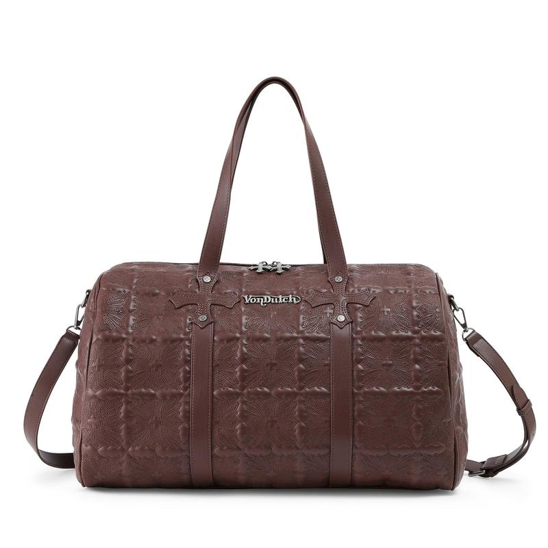 Von Dutch Embroidered Chopper Duffle Bags -Full Collection