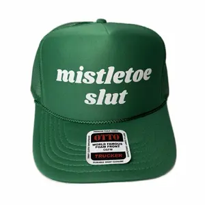 Mistletoe Slut Trucker Hat - Funny Christmas Hats