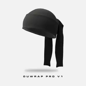 Durag for High Top Dreads and Braids PV1 MIDNIGHT BLACK