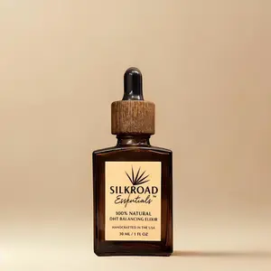 Silkroad Essentials DHT Balancing Elixir with CO2 Extracted Saw Palmetto & Pumpkin Seed Oil
