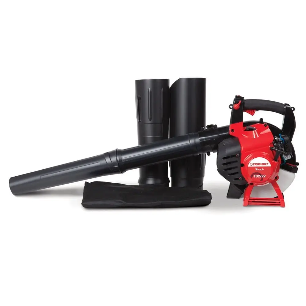 MTD Premium 27cc 2-Cycle Garden Blower, 27 cc 2-Cycle High Efficiency Engine, Comfortable Grip Handheld Vacuum Blower for Outdoor Lawn Maintenance