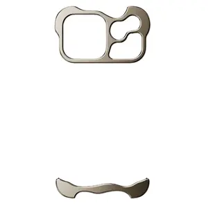 Vaulted Minimalist Phone Case - Ultra-slim Aluminum Alloy Bumper for iPhone with Precise Fit & Shock Absorption - Wireless & MagSafe Compatible