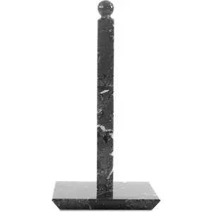 Elborse Marble Paper Towel Holder 12.5 Inches Handcrafted Countertop Stand for Kitchen & Bathroom, Stylish Towel Holder for Bathroom Decor, New Home Gifts & Kitchen Essentials