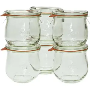 746 1/5 Liter Tulip Jar, 12.5 Oz - Set of 6