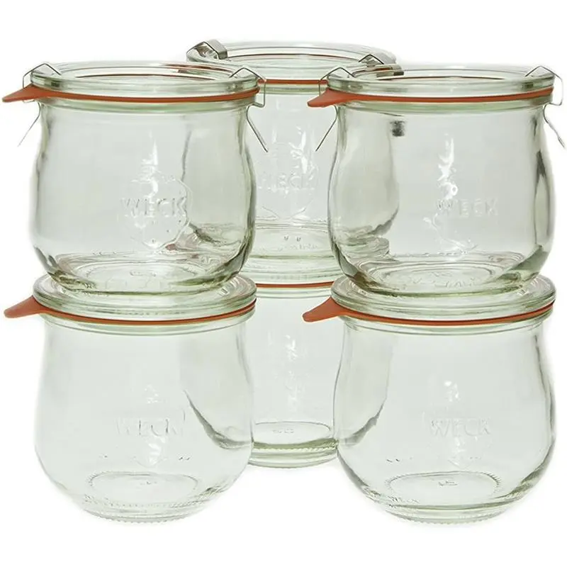746 1/5 Liter Tulip Jar, 12.5 Oz - Set of 6