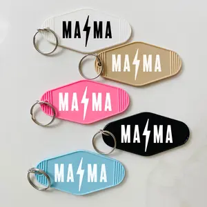 Lightning Mama Motel Keychain with Tassel