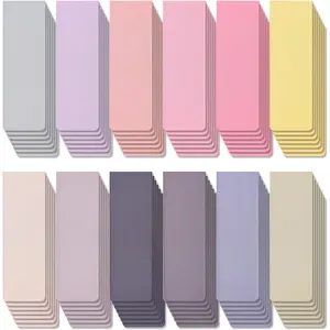 84PCS Magnetic Bookmarks, 12 Colors Magnet Bookmark Clips Bulk, Cute Gifts for Reading Women Men, Perfect for Book Lovers