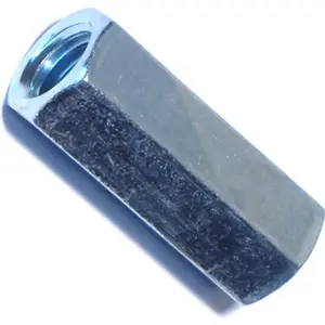 014973403393 Coarse Rod Coupling Nuts, 1/2-13, Pack of 12 Pieces