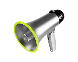 Outer Trails Lightweight Megaphone Speaker PA Bullhorn with Siren- Great for Cheerleaders, Sports Fans, Coaches & Protesters