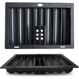 Yuanhe Poker Chip Tray Holder - Blackjack Casino Poker Table Dealer Chips Rack Insert