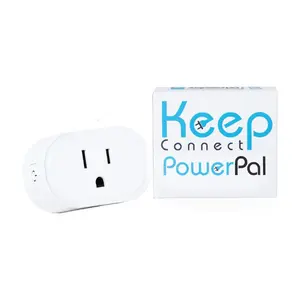 Power Pal Power Monitoring Device. Smart Plug with Power Outage Notifications via Text or Email. Monitors Power Within the Location, With or Without Connected Devices