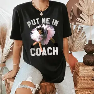 Hilarious Jim Carrey Shirt Featuring the Phrase Put Me In Coach