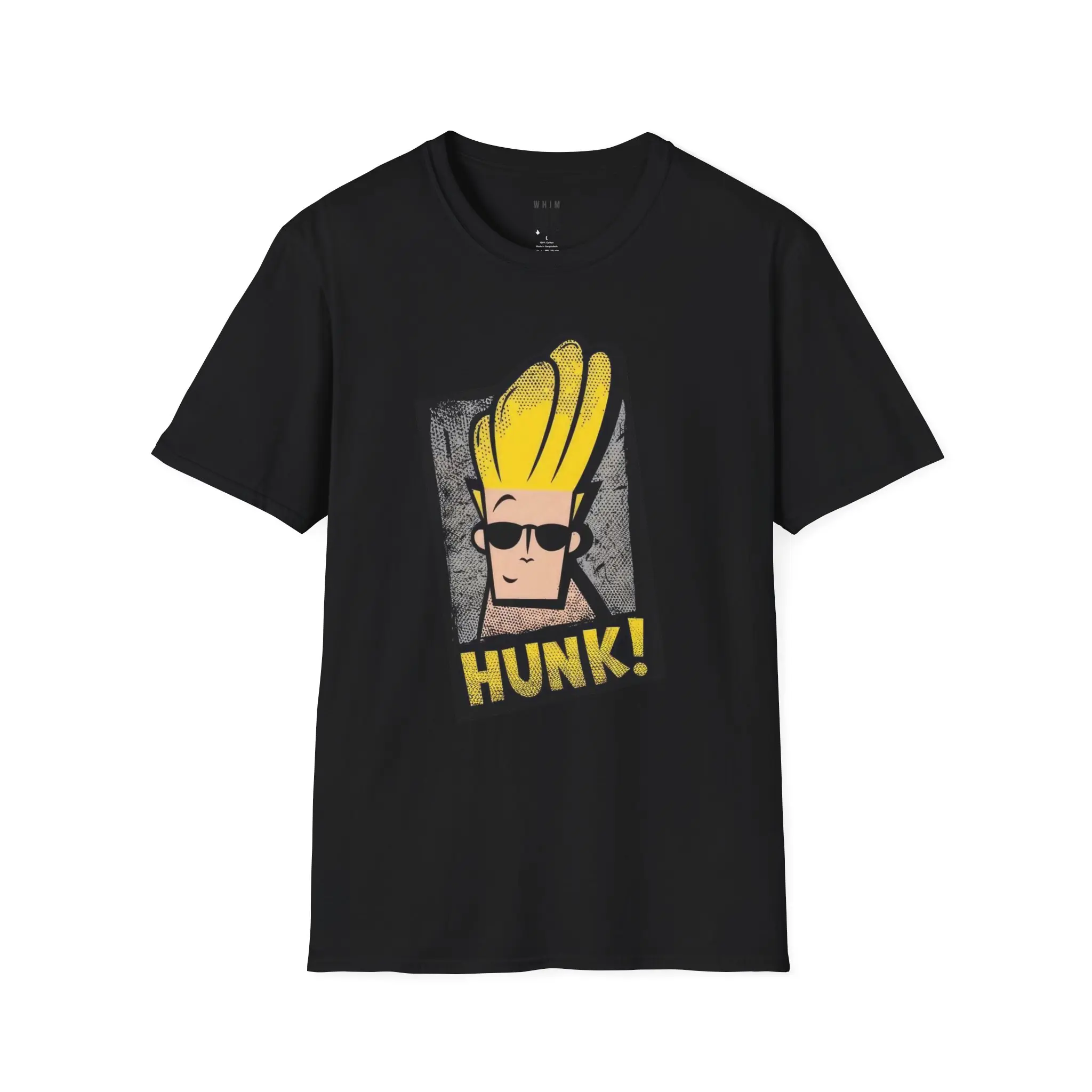Hunk Grunge Graphic T-Shirt – Retro Johnny Bravo Funny Streetwear Tee