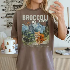 Broccoli the Fierce Shirt, Quest Squad Broccoli T-Shirt, Sworn Protector of the Quest Squad Tee, Onyx Storm Inspired, Bookish Sweatshirt, Ridoc Merch