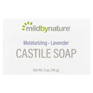 Mild By Nature Castile Bar Soap, Lavender, 5 oz (141 g)