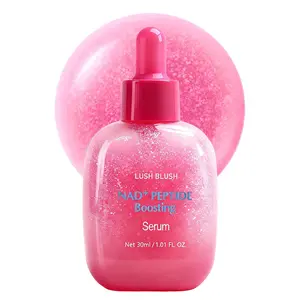 Skincare Trio: Bakuchiol Plumping +Vitamin Illuminating +NAD Peptide Boosting Smoothie Facial Serum, Brightening Serum, Pore Minimize Smooths Skin & Uneven Tone Care Set